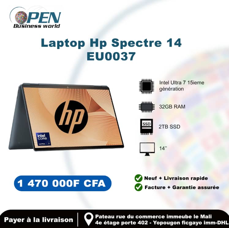 Hp PC laptop spectre ultra 7 