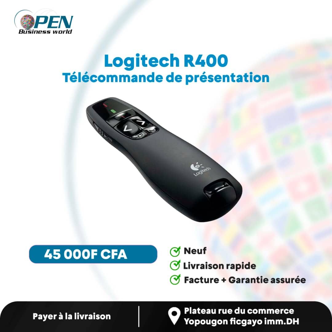 Logitech - Pointeur laser rouge - R400 - Télécommande de